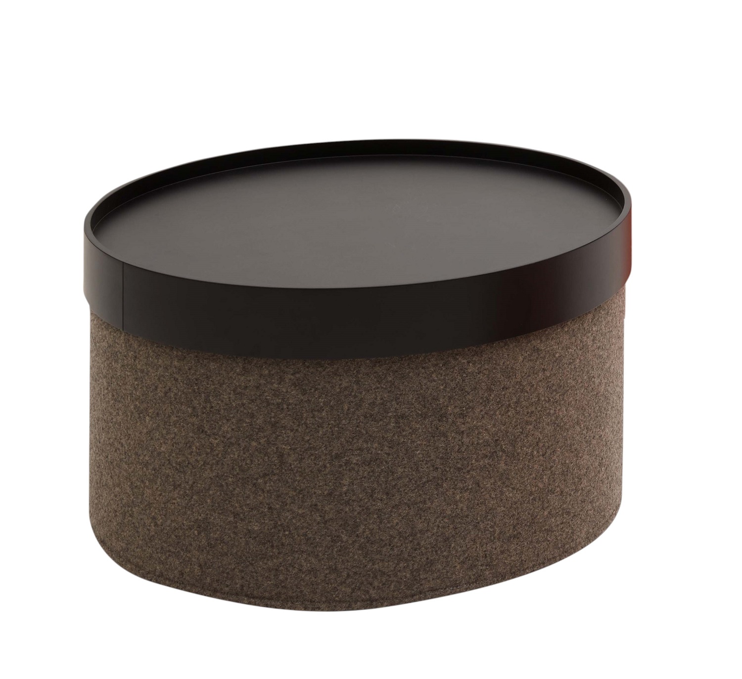 DRUM Plateau grand Ø62 cm Noir pour tabouret Drum Softline OFFRE SPECIALE