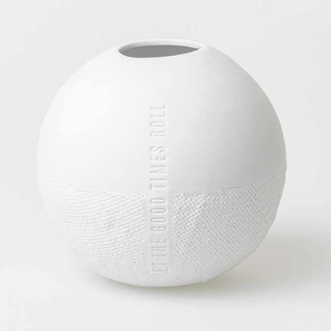 Formsprache Vase Let the Good Times Roll Räder