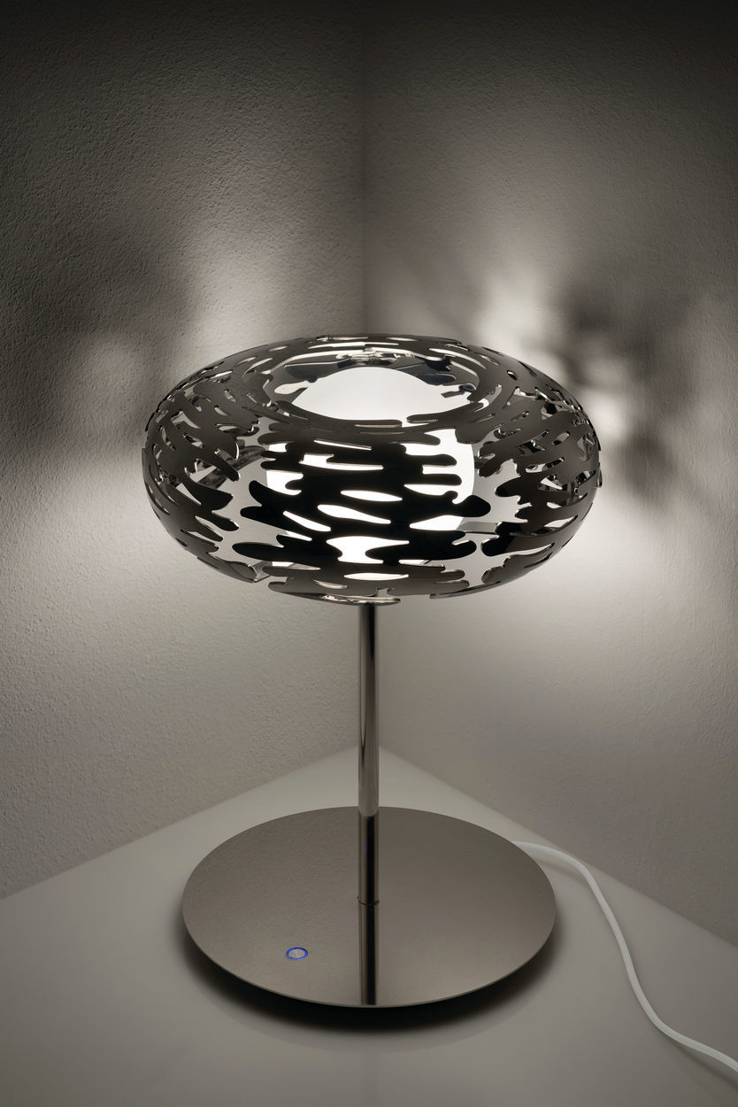 BM11 Barklamp Lampe de table Alessi acier inoxydable