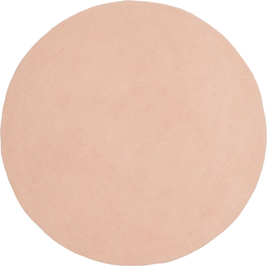 Mono Rond Tapis en feutre Ø 160 cm myfelt  Merle (rose)