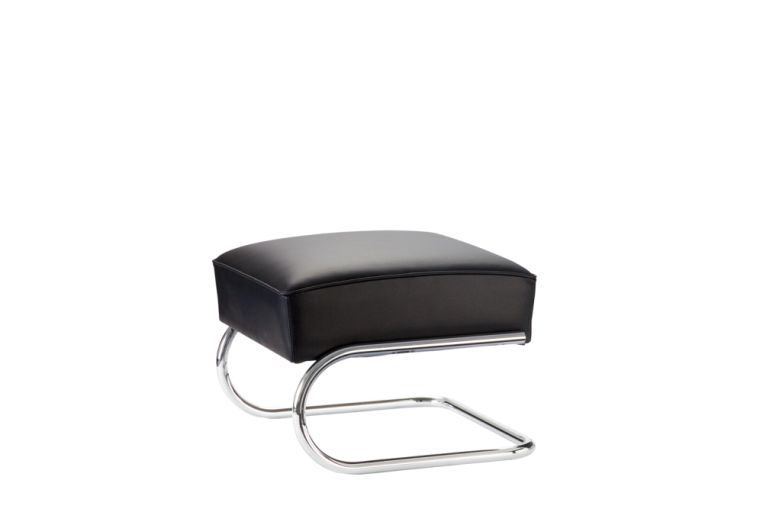 S 411 H Tabouret Cuir Thonet QUICK SHIP