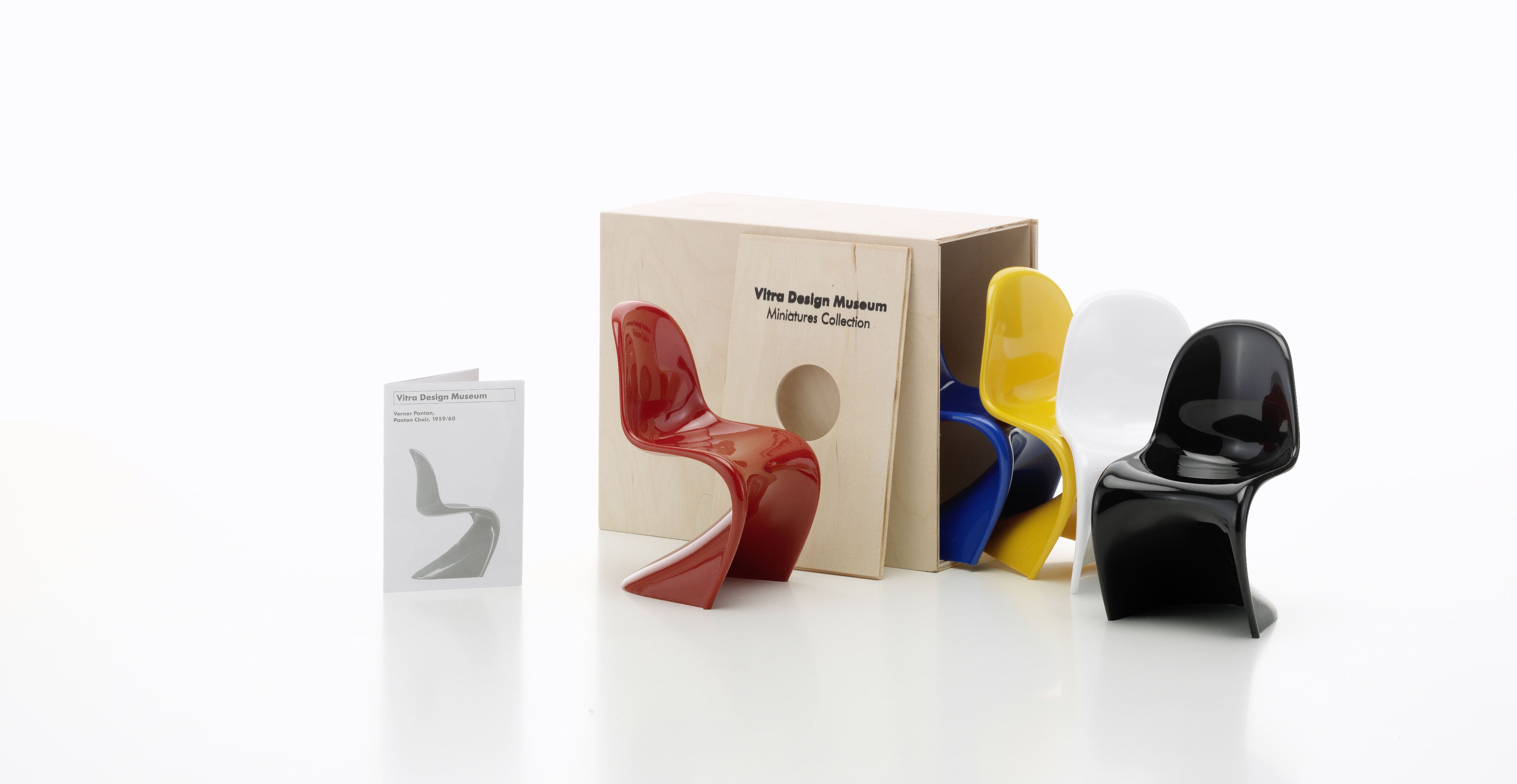 Ensemble miniature de chaises Panton Vitra