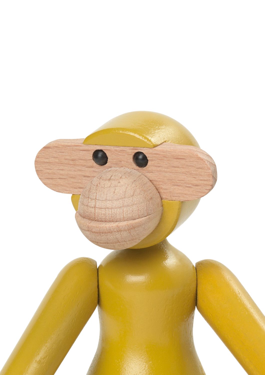 Singe Mini coloré Kay Bojesen Vintage Jaune