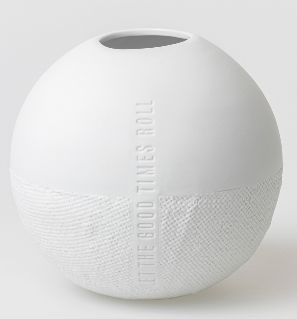 Formsprache Vase Let the Good Times Roll Räder