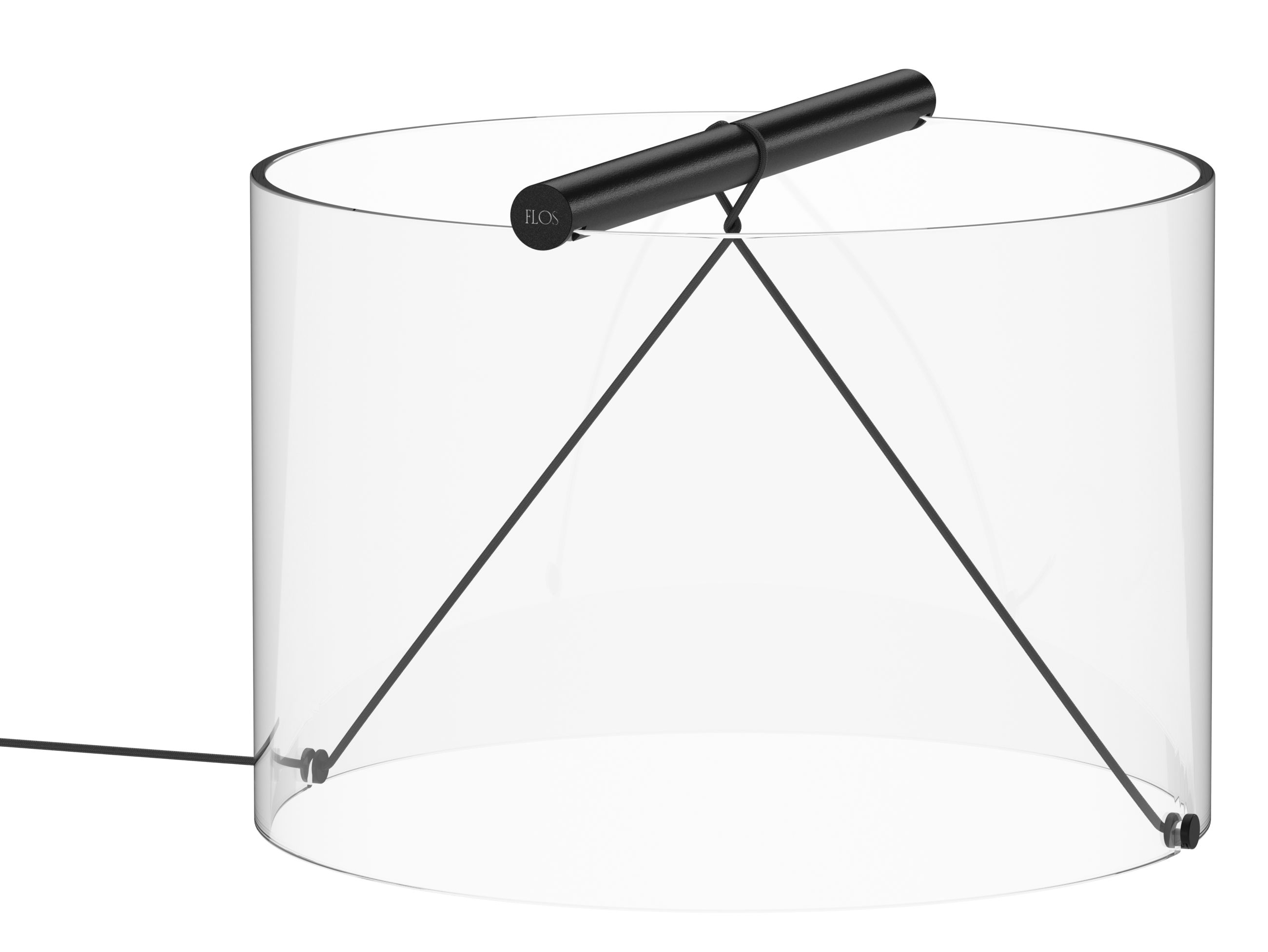 To-Tie T3 LED Lampe de table Noir Flos OFFRE SPECIALE