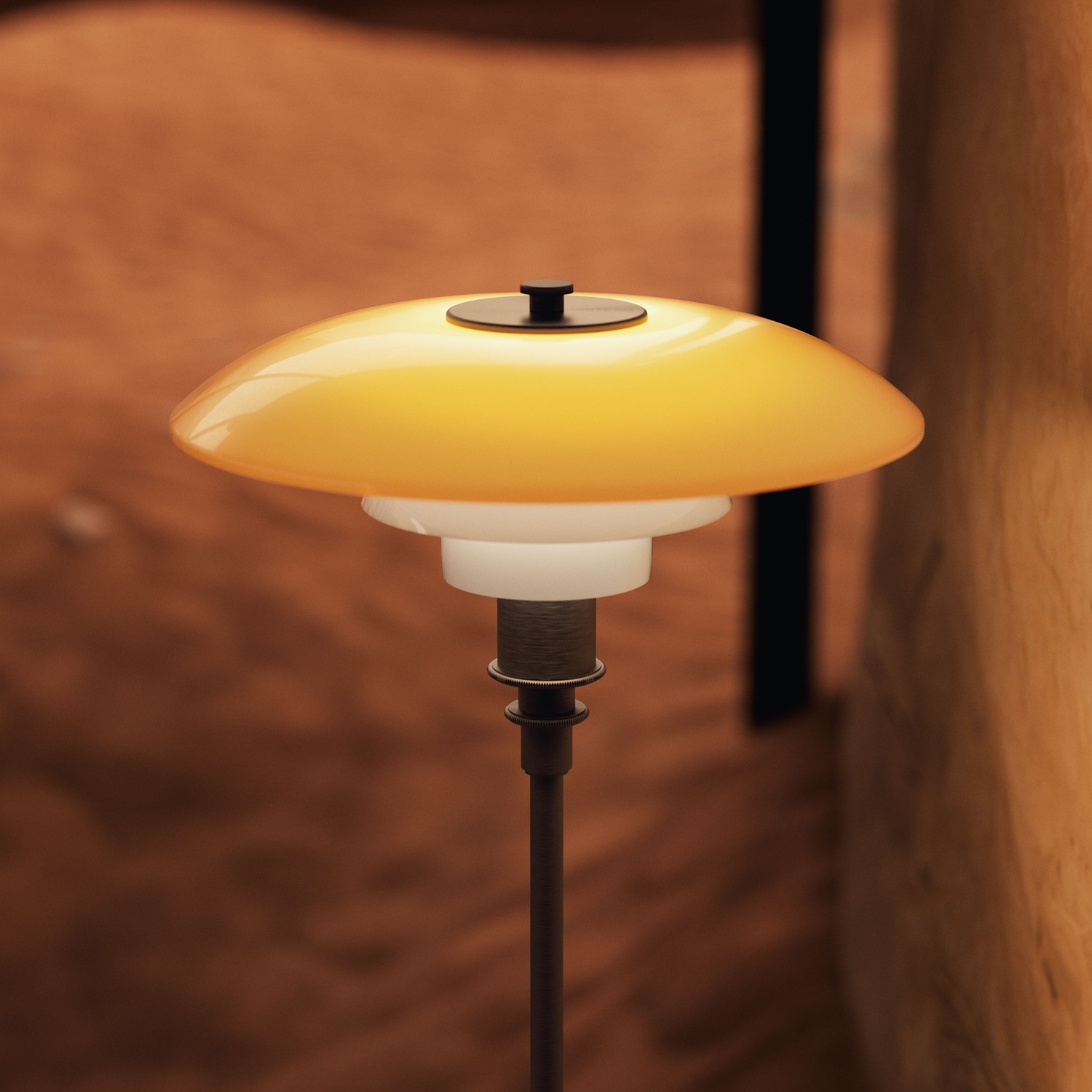 PH 3/2 Lampe de table Amber CENTENARY EDITION Louis Poulsen