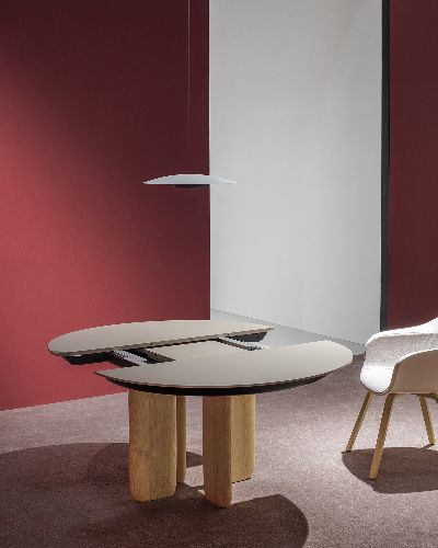 Pala Table à rallonges / Table à manger Kristalia