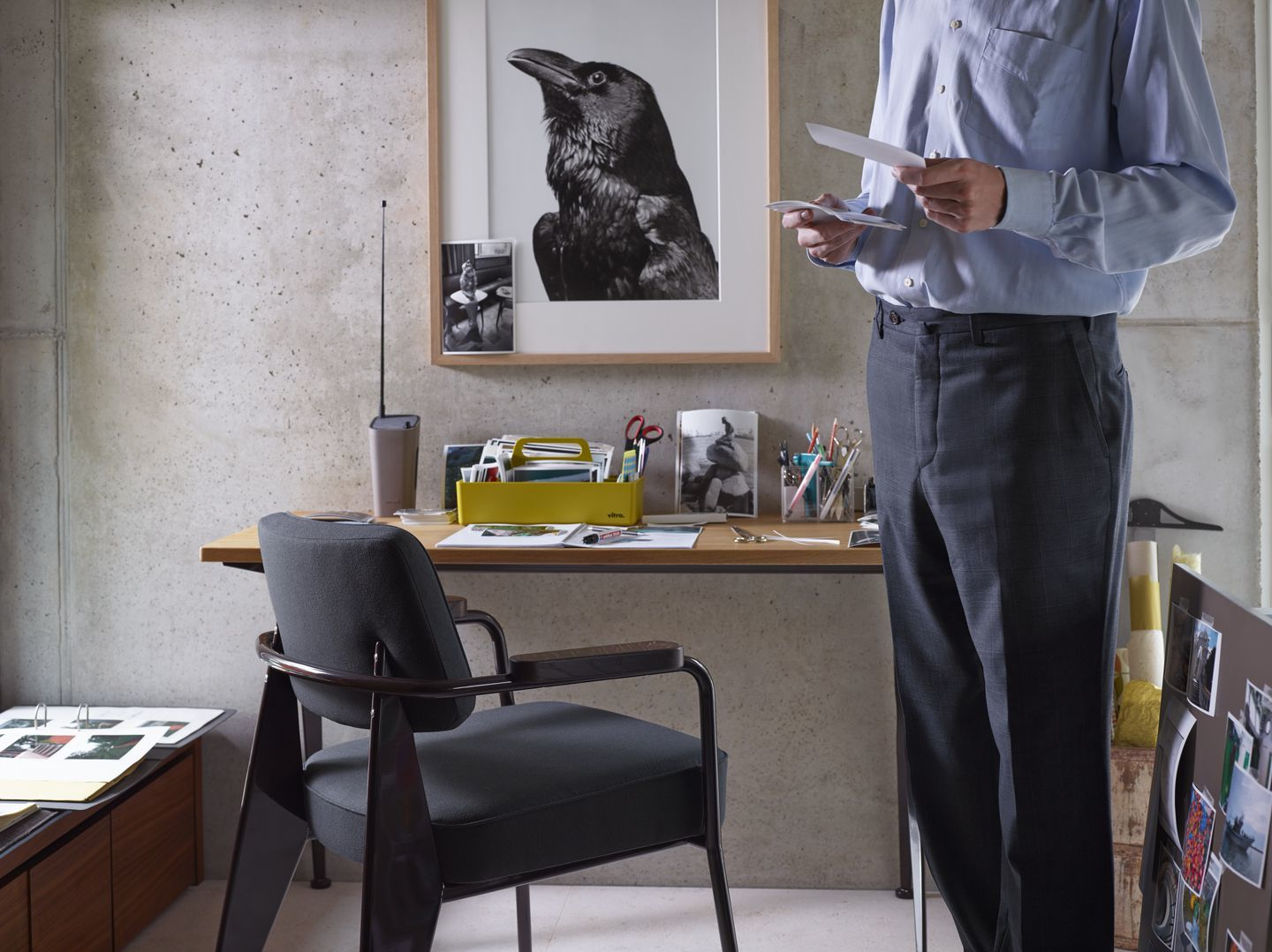 Fauteuil Direction Armchair Vitra