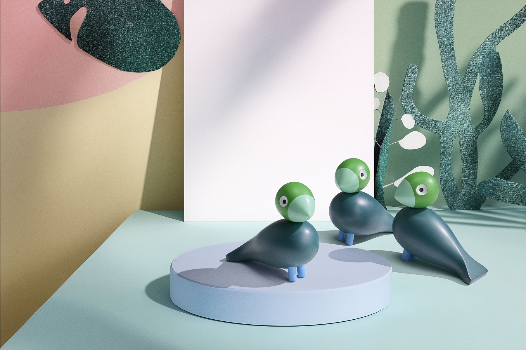 Birk Year Bird 2026 H12.5 cm Vert foncé LIMITED EDITION Kay Bojesen