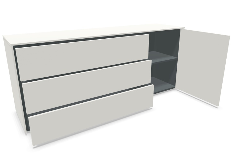 Aventa Sideboard Müller Möbelwerkstätten Combinaison préférentielle 1 