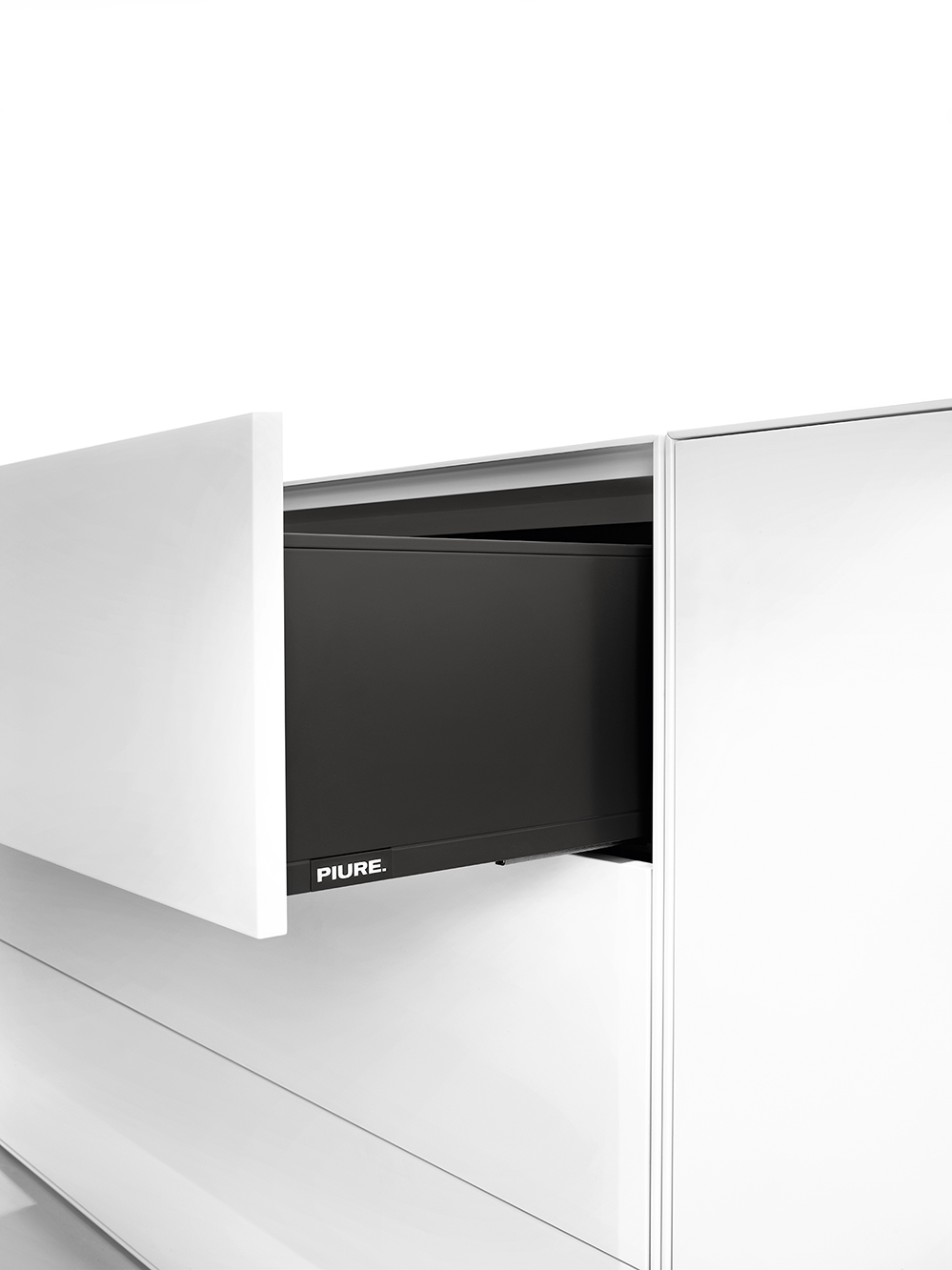 Nex Pur Box Sideboard combinaison porte / tiroir Piure QUICK SHIP