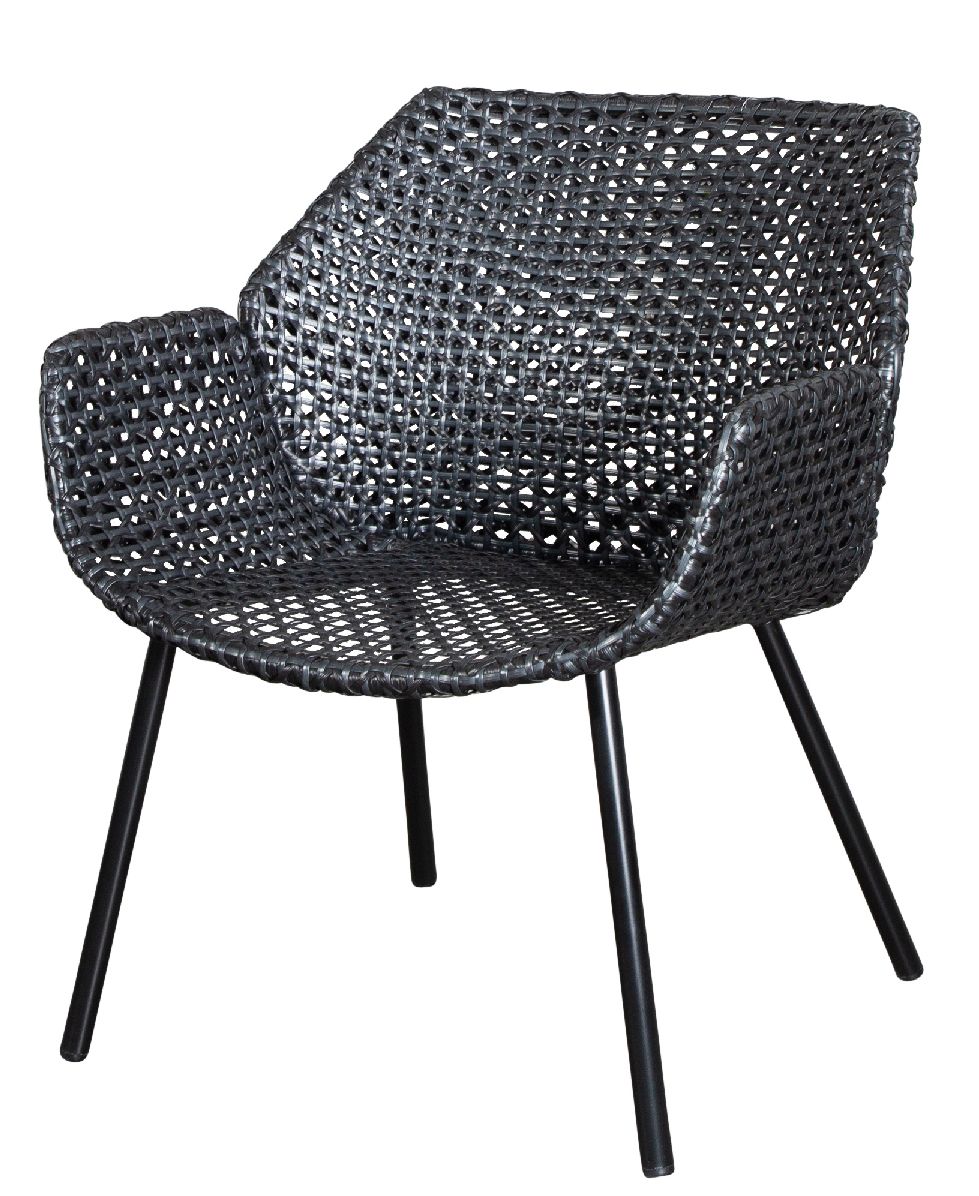 Fauteuil lounge d'extérieur Vibe en rotin