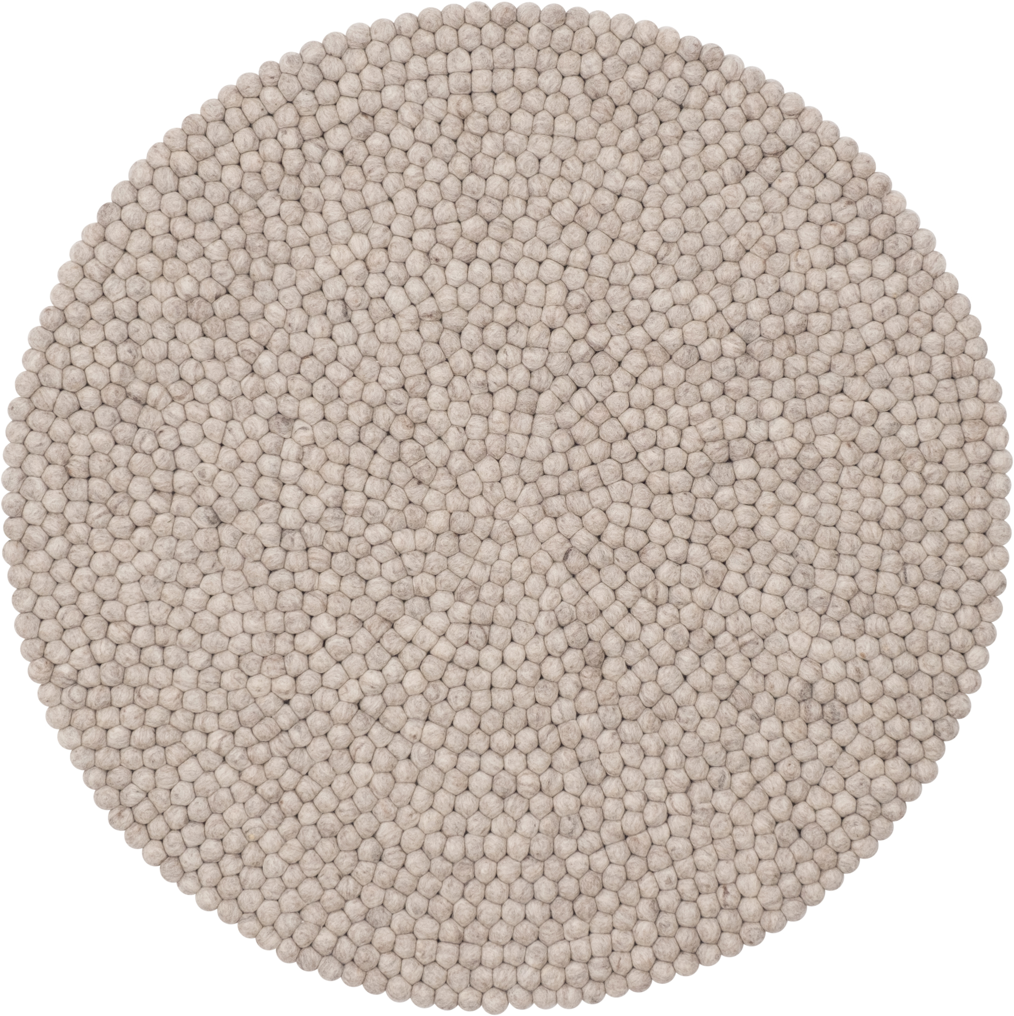 Boules de feutre Tapis rond 120 cm Myfelt Bela