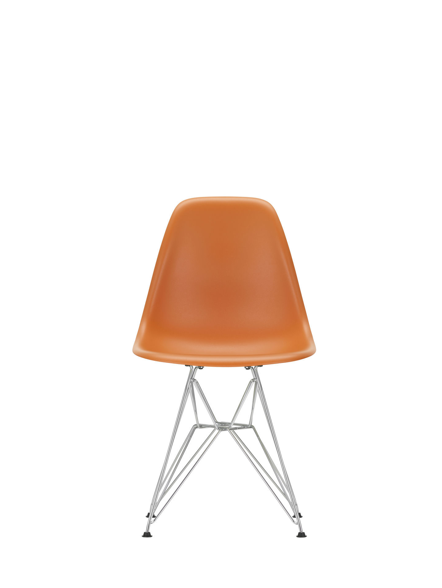 Eames Plastic Side Chair DSR Chaise Vitra Noir-Vert