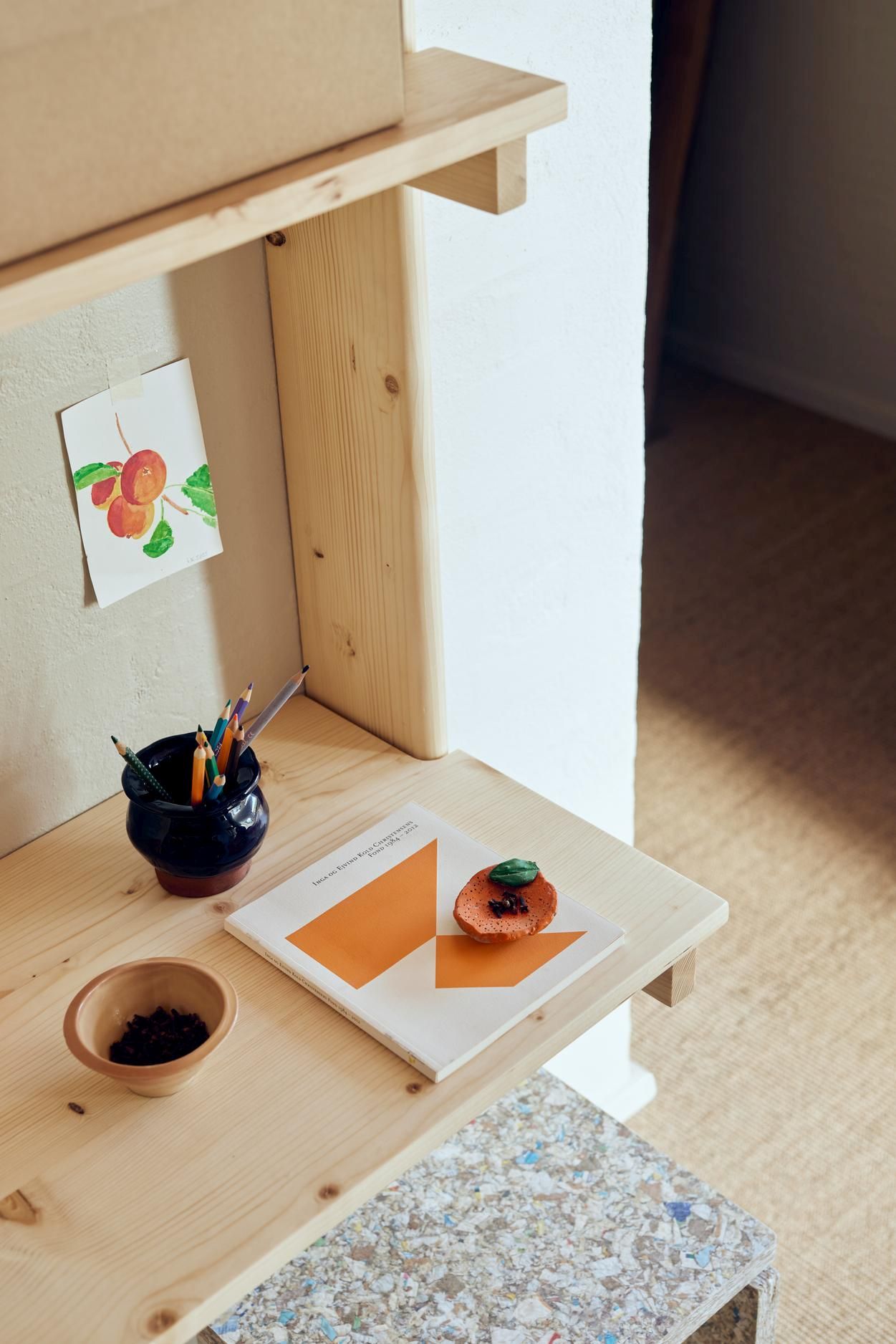Beam Étagère de bureau avec 3 compartiments Form & Refine