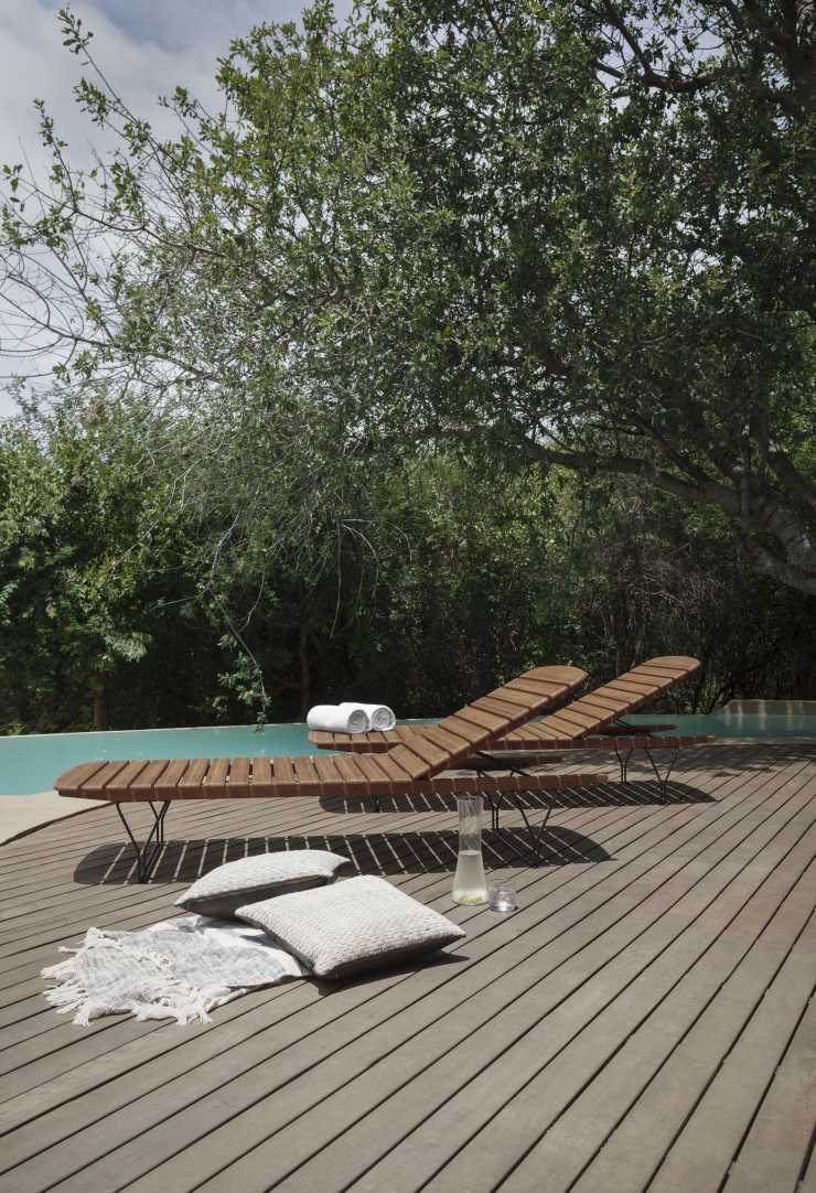 Molo Outdoor Sunbed Bain de soleil Houe