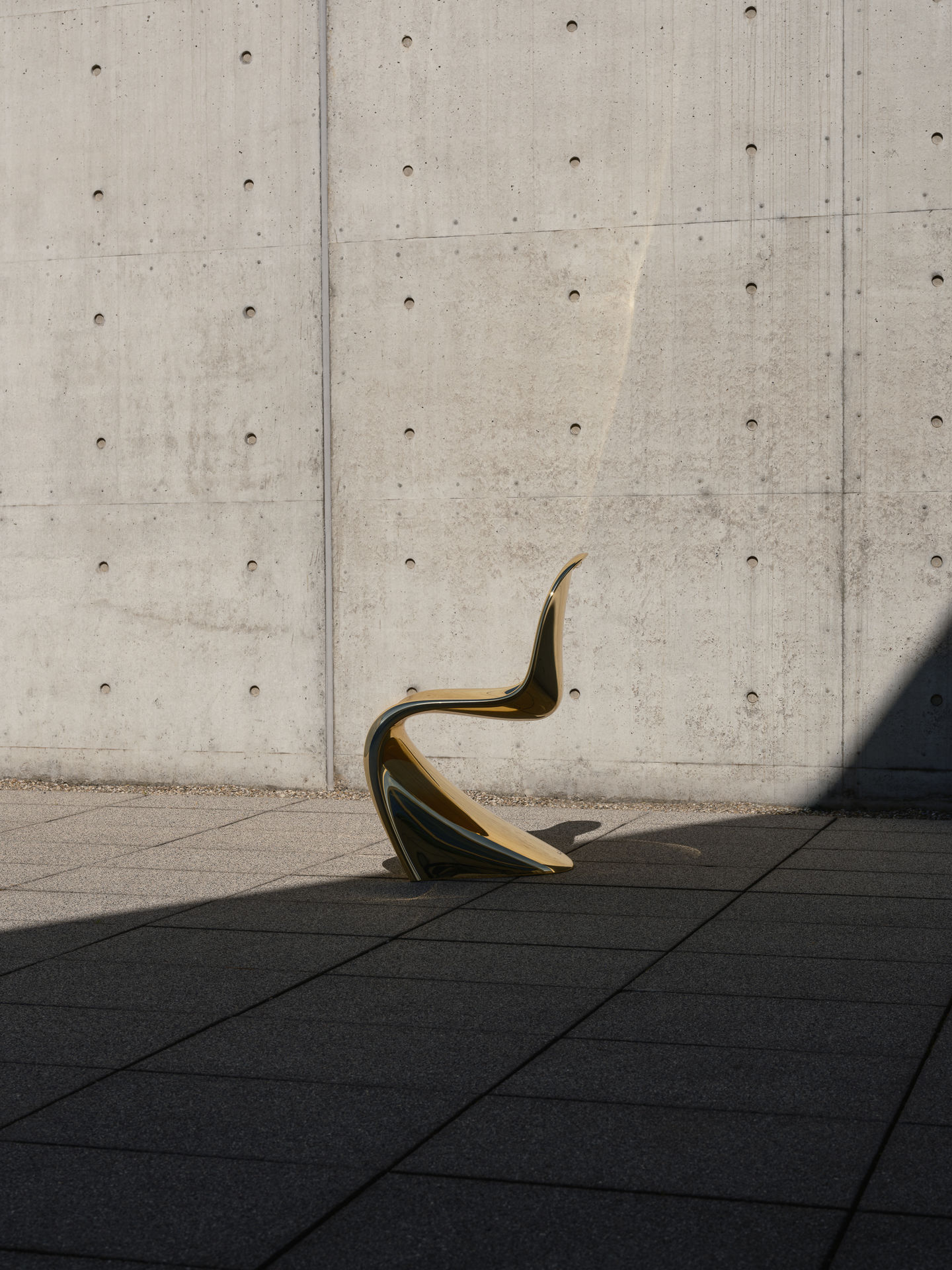 Panton Gold Chair Chaise LIMITED EDITION Vitra