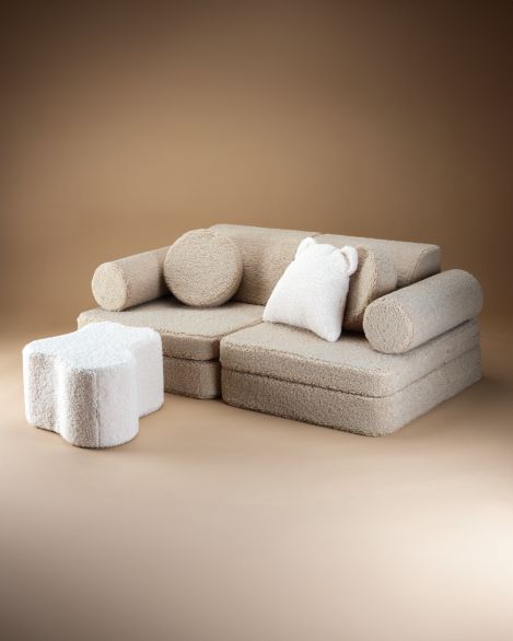 Canapé de jeu en tissu Teddy Wigiwama