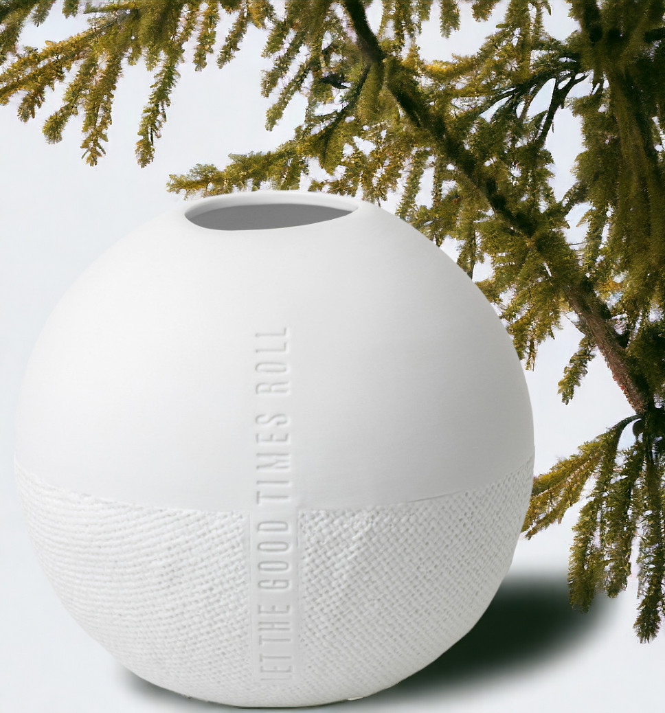 Formsprache Vase Let the Good Times Roll Räder