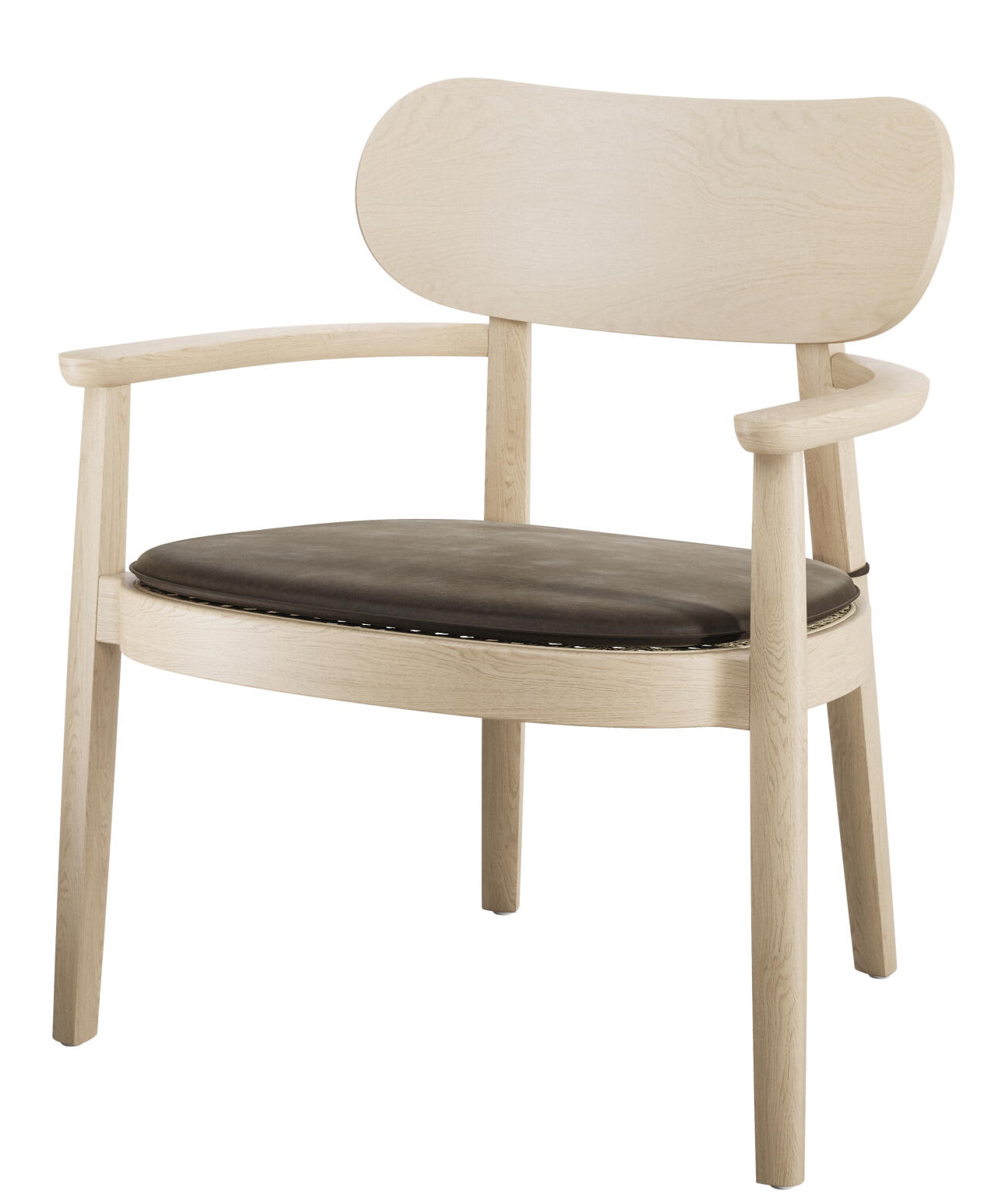 Housse de rembourrage 119 PA pour fauteuil en bois avec accoudoirs Thonet 