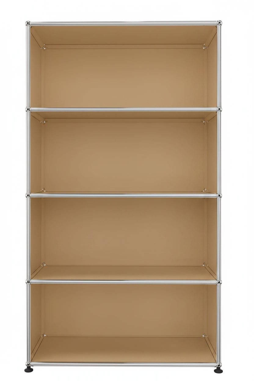 USM Haller Étagère ouverte H 144 cm Beige