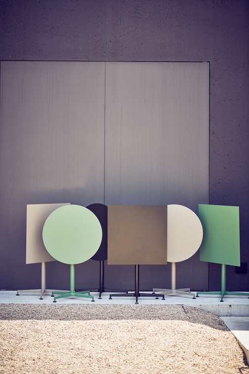 Fiam Vega Outdoor Table pliante carrée Jan Kurtz