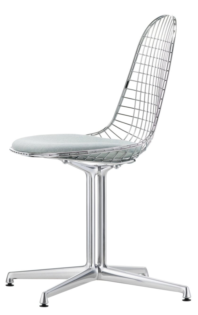 DKL-5 Wire Chair chaise avec coussin d'assise Vitra