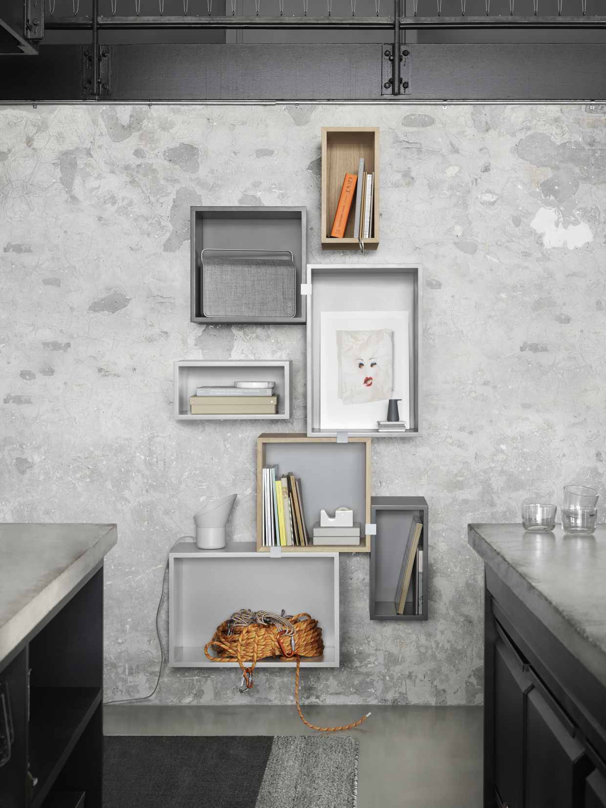 Stacked Storage System 2.0 Système d'étagères Muuto
