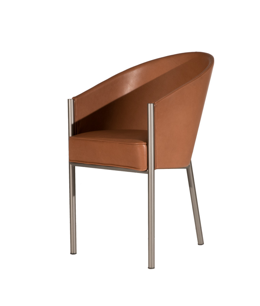 Costes Armchair Fauteuil Cuir Driade