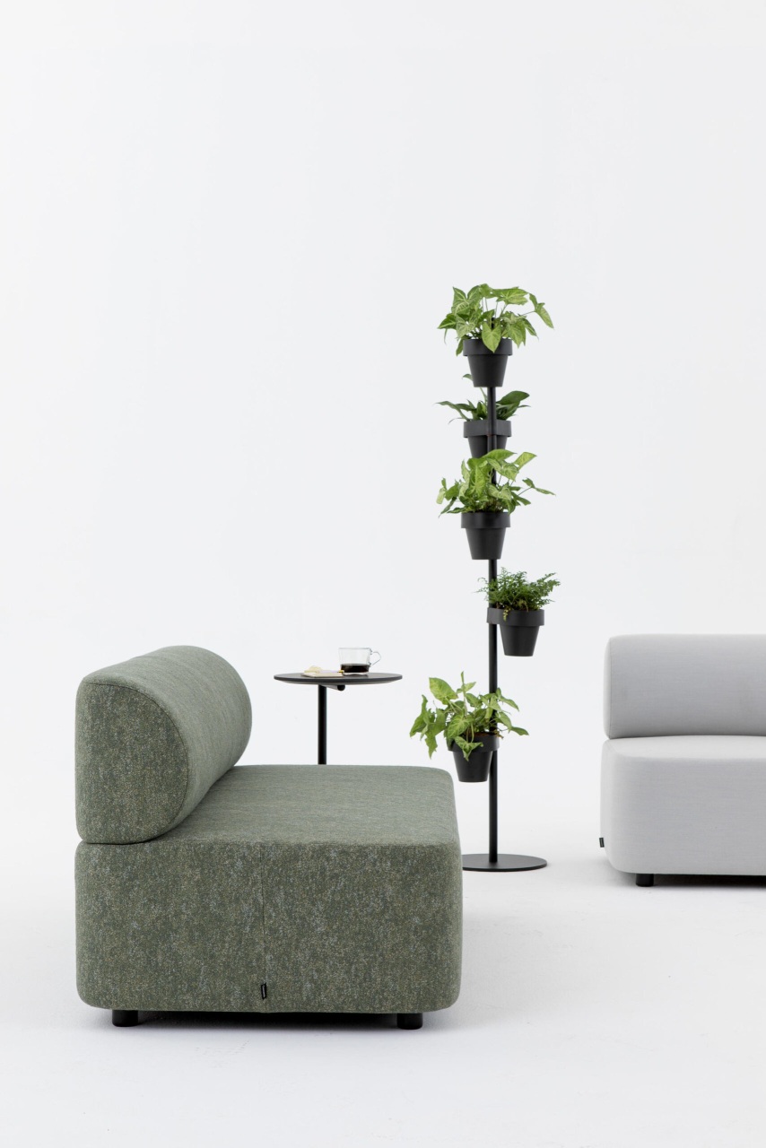 Mezza élément d'assise avec dossier Canapé Cascando 