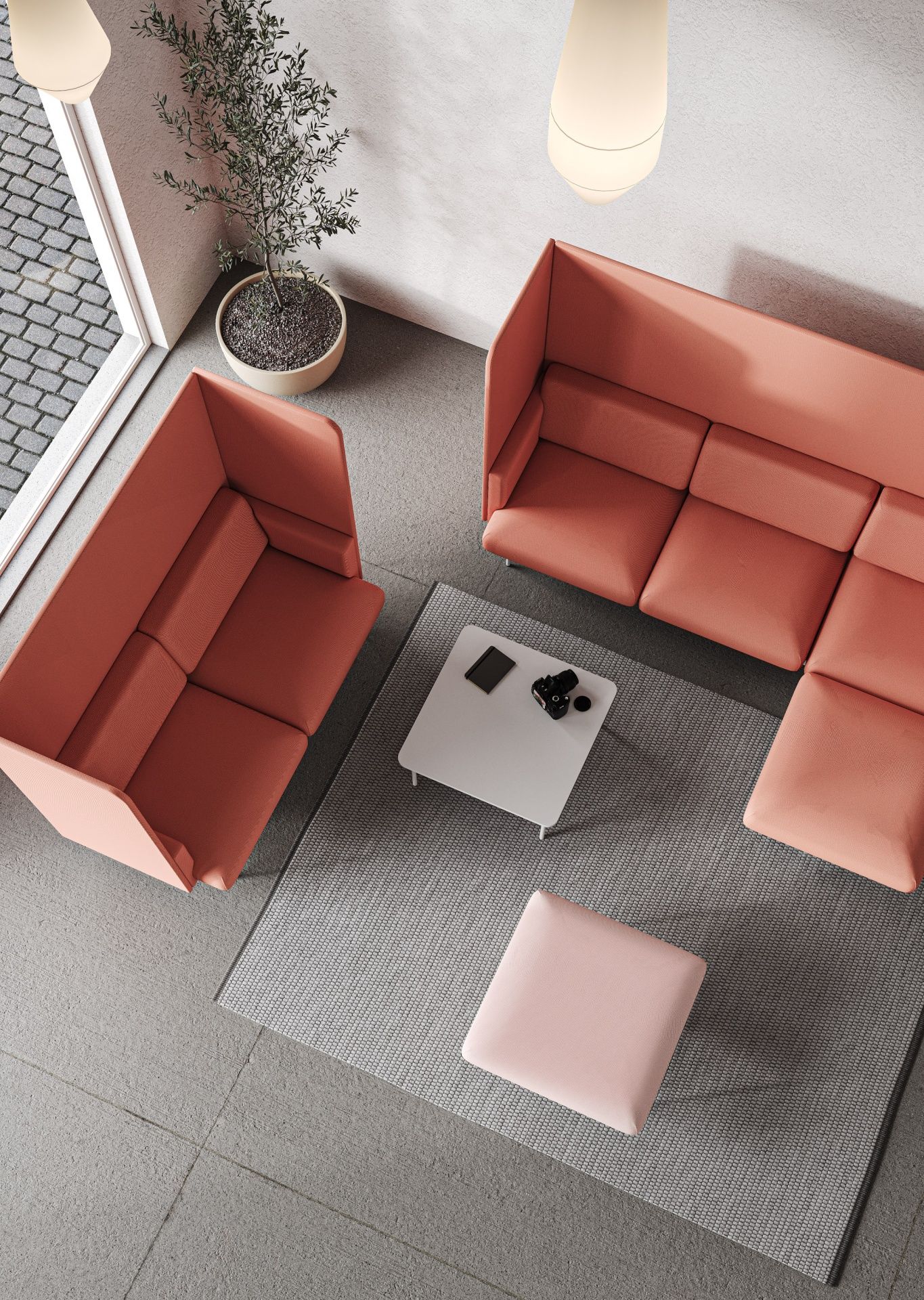 fora FR 100 Ottoman / Tabouret Bejot