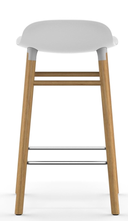Form Barstool tabouret de bar H 65 cm Bois Normann Copenhagen