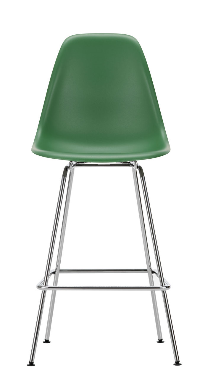 Eames Plastic Bar Stool Tabouret de bar moyen Vitra