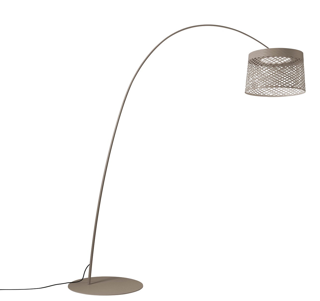 Twiggy Grid Lampadaire grège Foscarini