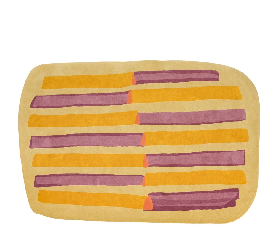 Parays Tapis Jaune-violet Kartell