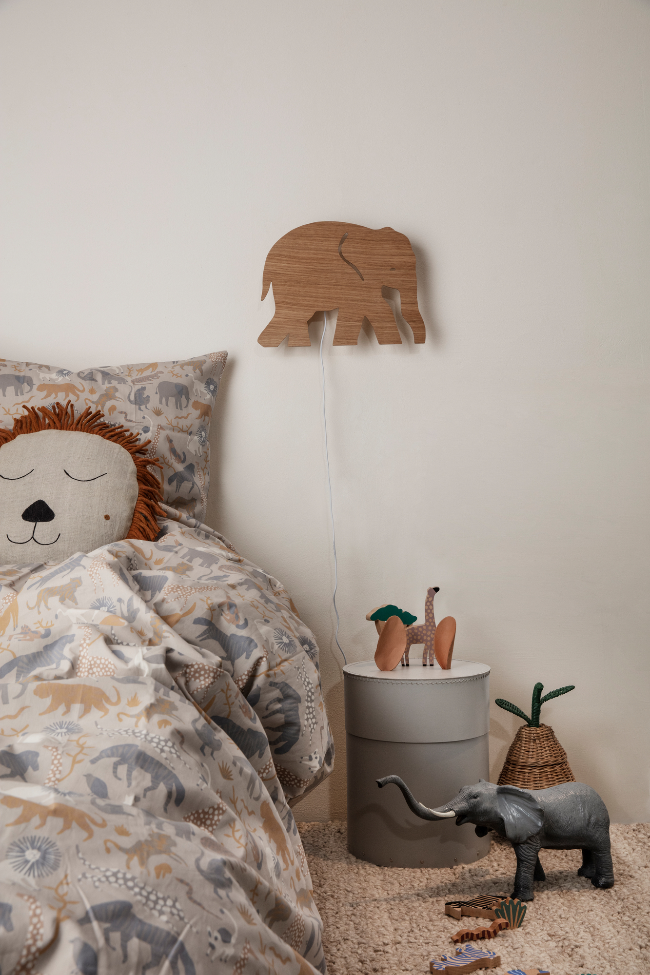 Pear Braided Storage Rangement petit Ferm Living OFFRE SPECIALE