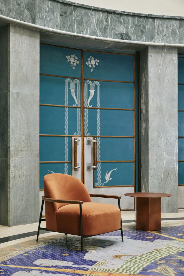 Epic Coffee Table Table basse 60 Earthy Red Acier Gubi Epic Couchtisch von Gubi, Modell 60, in erdigem Rot. Stahl-Couchtisch für Wohnzimmer.