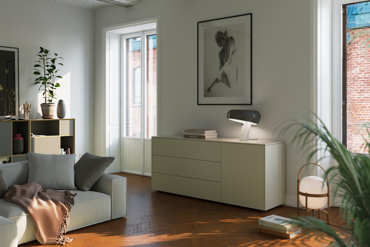 Aventa Sideboard Müller Möbelwerkstätten Combinaison préférentielle 1 