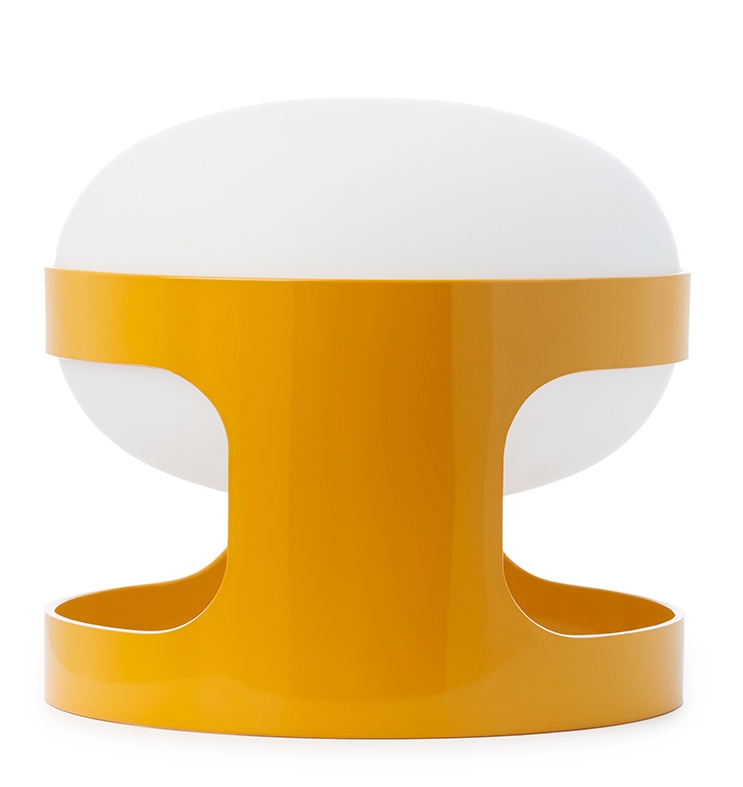 KD28 Table lamp Lampe de table Kartell Jaune moutarde
