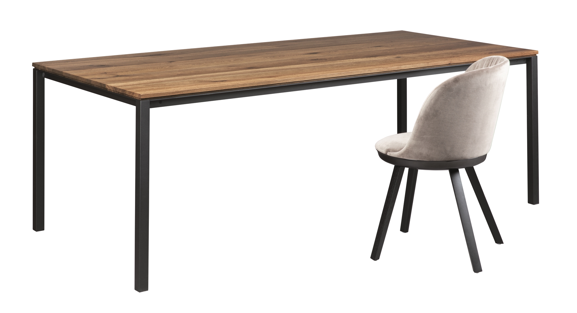 S 600 table chêne fumé Janua