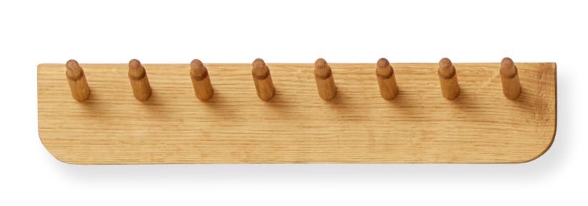 Echo Portemanteau 40 Chêne HUILE Forme & Refine OFFRE SPECIALE