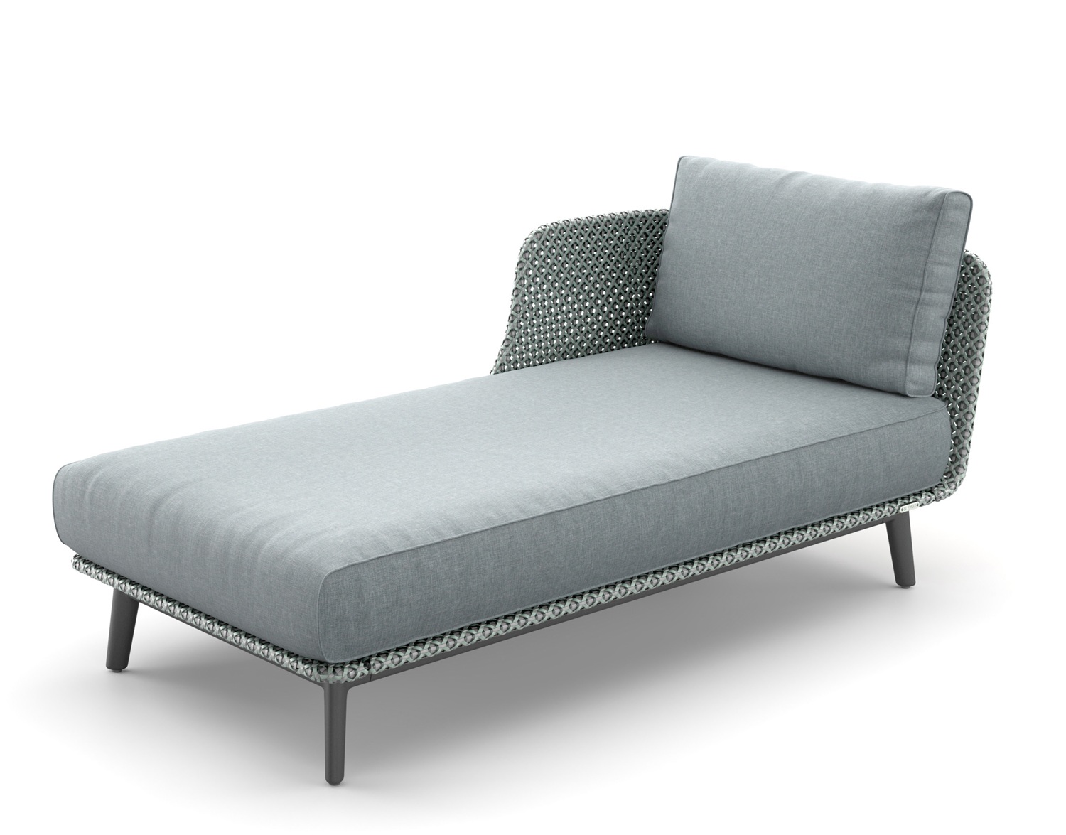 MBARQ Outdoor Daybed chaise longue à droite DEDON