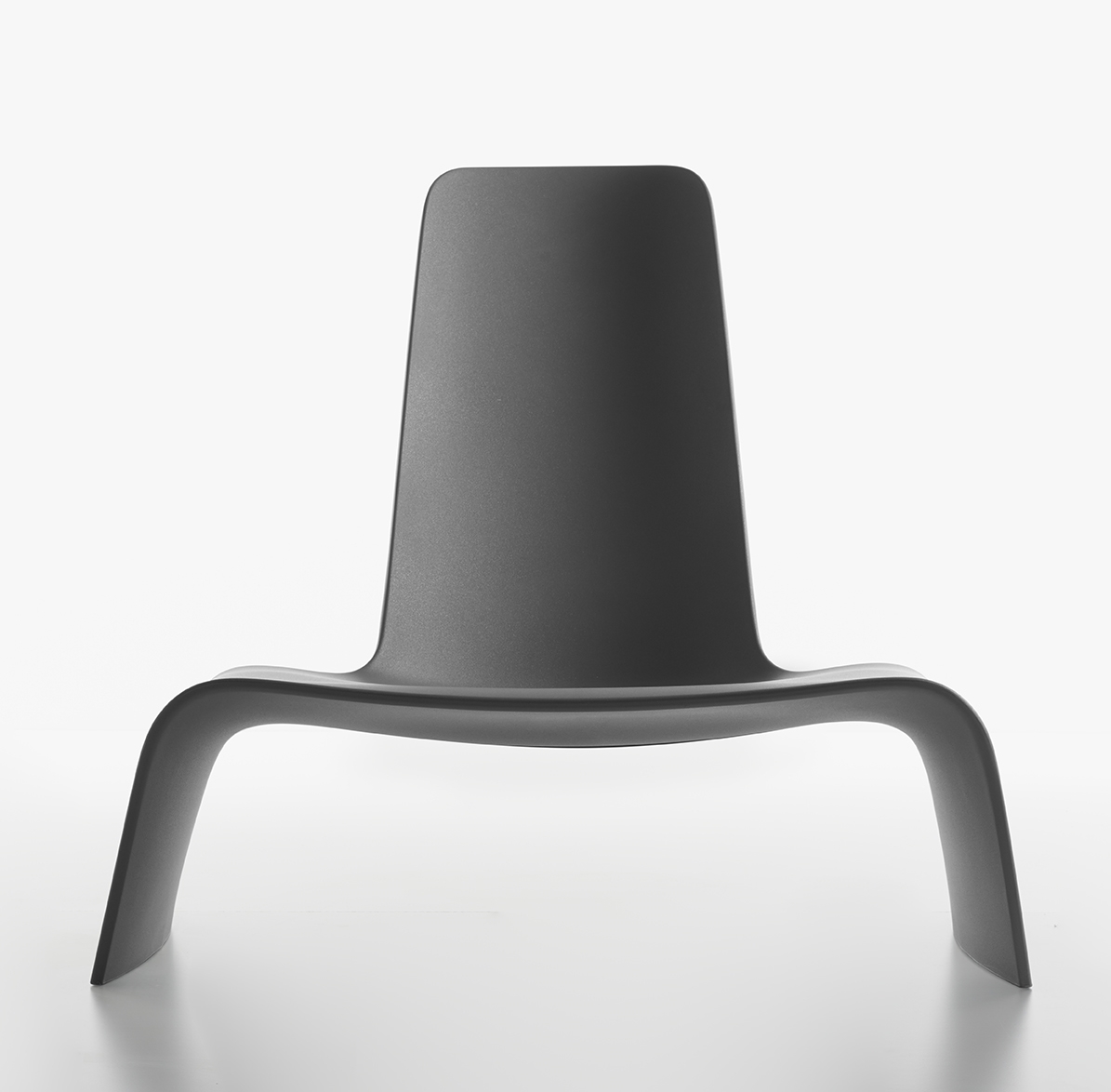Land Lounge Chair Fauteuil Basalte Gris Plank