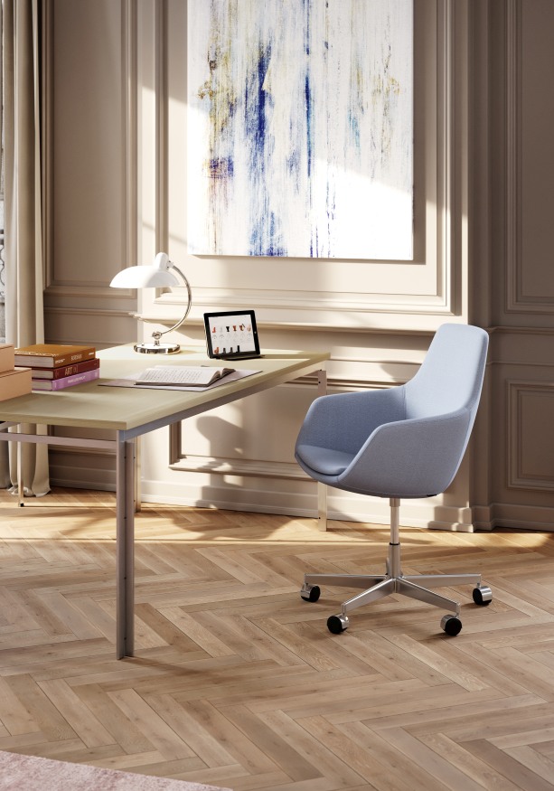 Little Giraffe Fauteuil pivotant 3211 Fixed Cover Fritz Hansen  