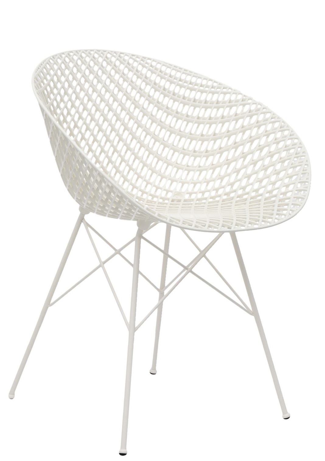 Smatrik Chaise d'extérieur Kartell blanc