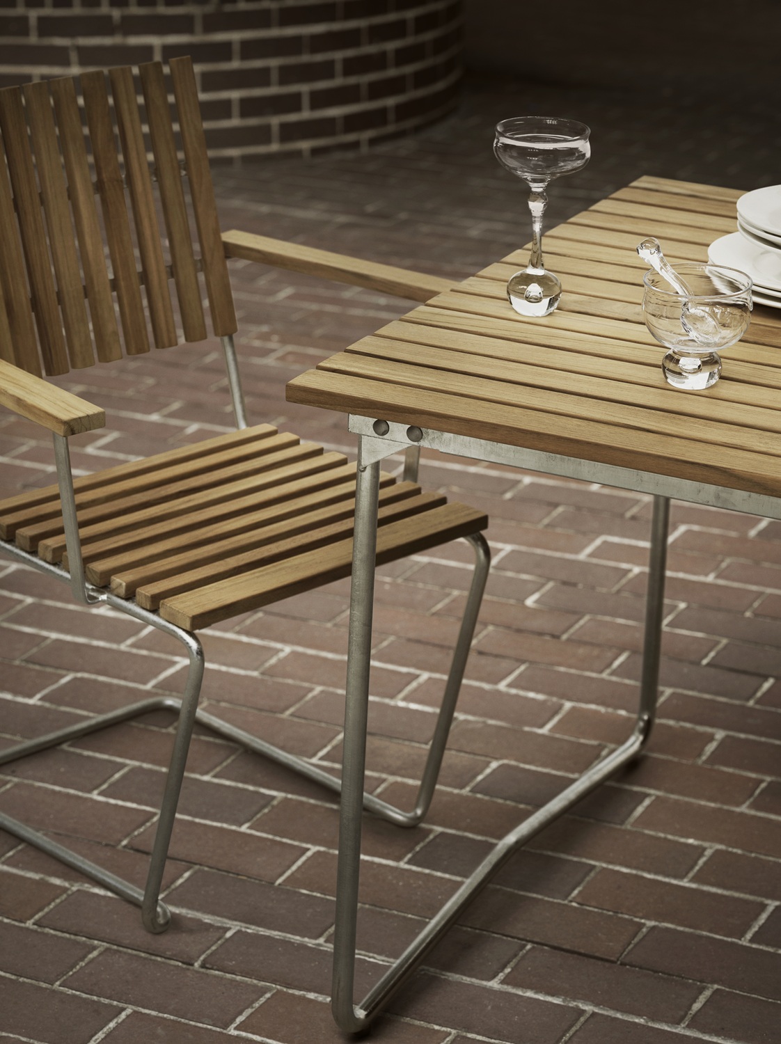 Bovik Outdoor Armchair Chaise à accoudoirs Grythyttan Stalmöbler