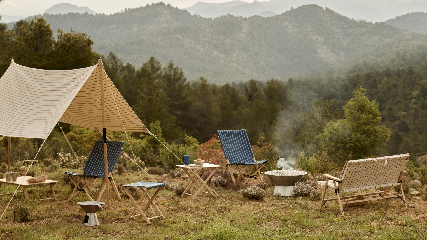 Foyer de barbecue d'extérieur Hay