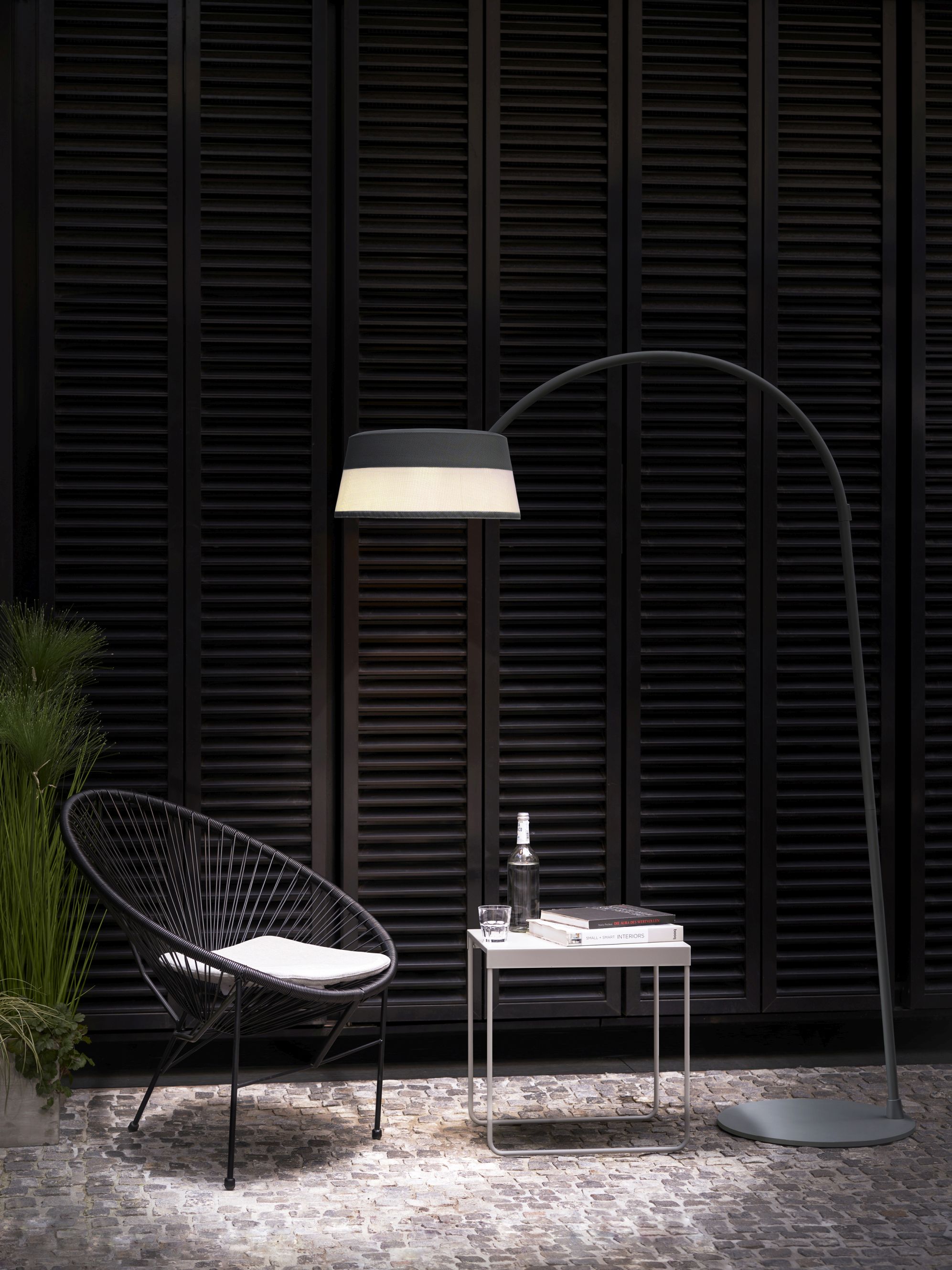 ISA-BELLE Lampadaire solaire & lampe à arc - 2 en 1 Moree