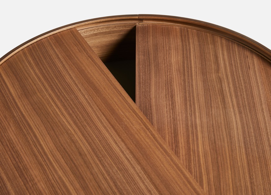 Arc Coffee Table table ⌀  66 cm Walnut Woud