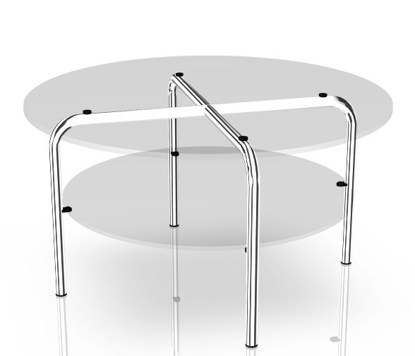 MR 516/1 Table basse avec Compartiment de rangement  Thonet